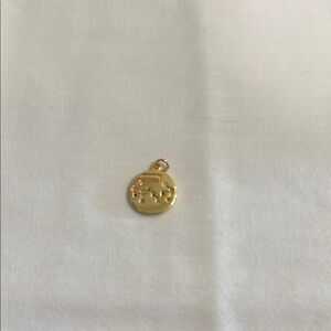 Gold Scorpio Zodiac Pendant Charm